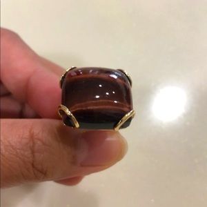 Solid 14k Yellow Gold (Tiger Eye) Ring
